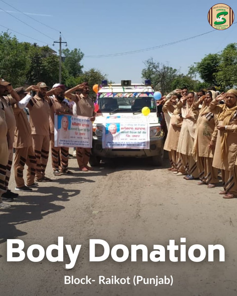 #GiveLifeToOthers How great is this soul. Salute to all volunteers who pledged for posthumous BodyDonation with the inspiration of Saint Gurmeet Ram RahimJi This is indeed a great deed as after demise body is of no use but now it can be boon for medical science & for giving life