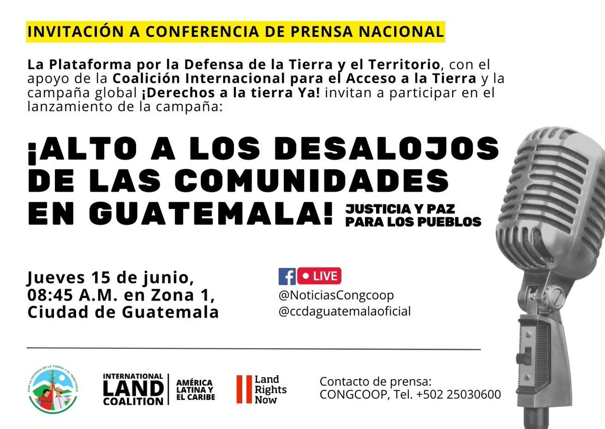 Conferencia de prensa salón Las Abuelas, restaurante El Adobe, zona 1.