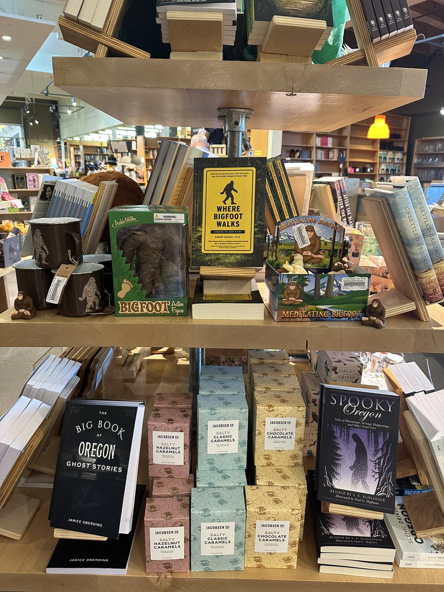 Every good bookstore needs a Bigfoot section <a href="/Powells/">Powell's Books</a>
