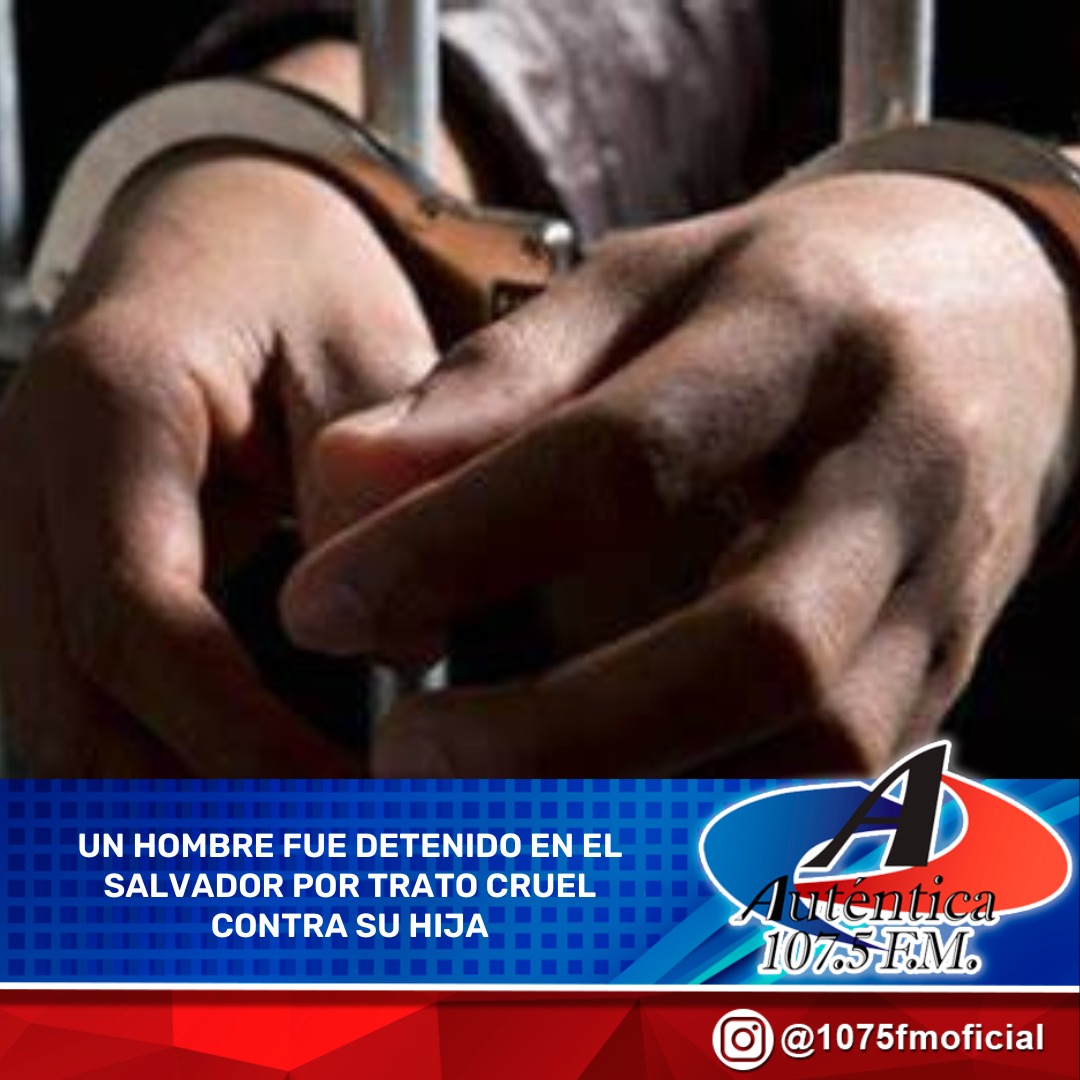 #12Jun | Internacionales

En El Salvador un sujeto fue detenido por maltrato físico y psicológico a su hija de un año.

Foto | Cortesía

#ElSalvador #Maltrato #PadreAbusador #Abusador #Maltratador #Detenido #Hija #Castigo #TRV #ElPeriodiquito #Autentica1075FM