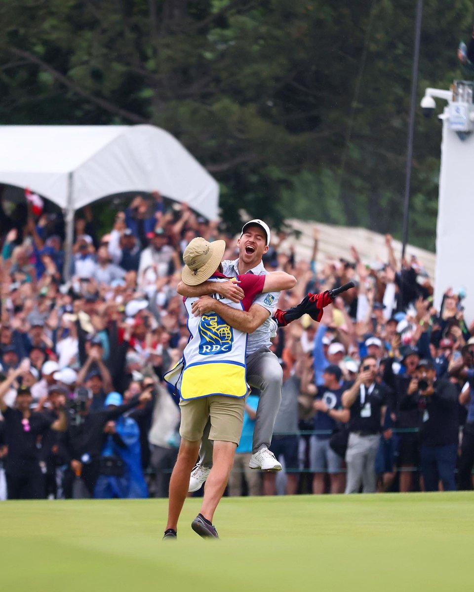 Nick Taylor (@ntaylorgolf59) on Twitter photo These are days you dream of and moments one can only imagine. SO many people to thank. My whole team of coaches. My friend and caddy <a href="/DaveMarkle66/">Dave Markle</a>, these moments are that much sweeter with you next to me. To my parents and brother Josh, I wouldn’t be where I am today without your These are days you dream of and moments one can only imagine. SO many people to thank. My whole team of coaches. My friend and caddy <a href="/DaveMarkle66/">Dave Markle</a>, these moments are that much sweeter with you next to me. To my parents and brother Josh, I wouldn’t be where I am today without your