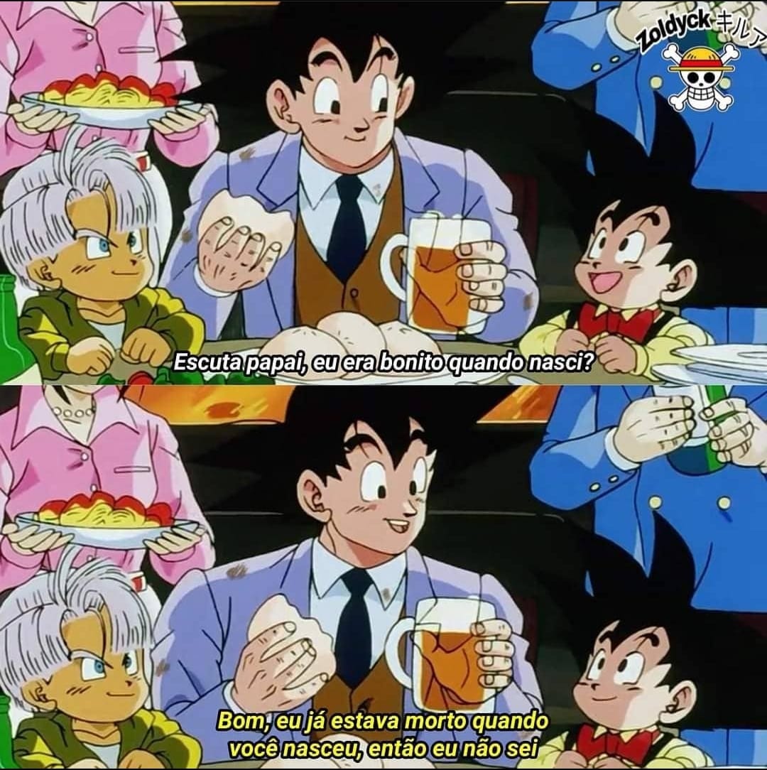 Kami Sama Explorer 👹👒 on X: Por isso que Vegeta é melhor pai que Goku.   / X