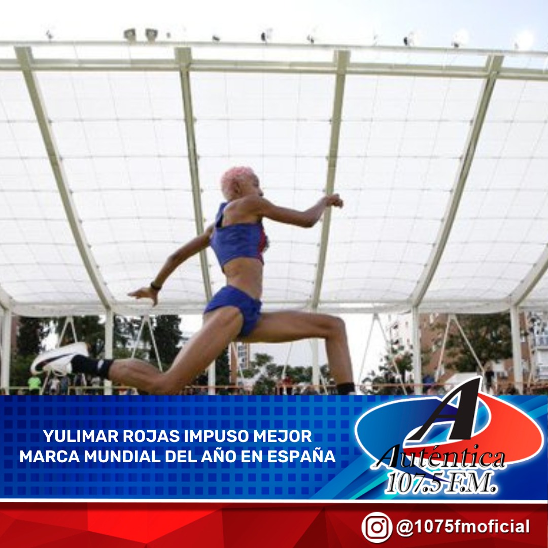 #12Jun | Deportes

Yulimar Rojas, consiguió la mejor marca del año en el salto triple con 14,96 metros.

Foto | Cortesía

#Venezuela #España #Madrid #YulimarRojas #SaltoLibre #AireLibre #MejorMarca #TRV #ElPeriodiquito #Autentica1075FM