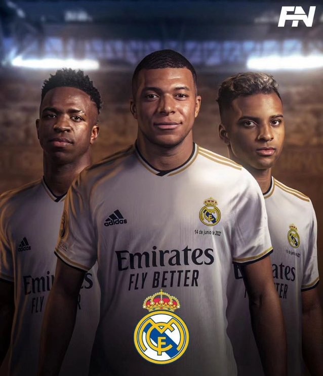 Mario___RM's tweet photo. Me dicen que Florentino va a rechazar este tridente porque "pepito_RM" no ha perdonado a Mbappé. https://t.co/kaXOtdxg2x