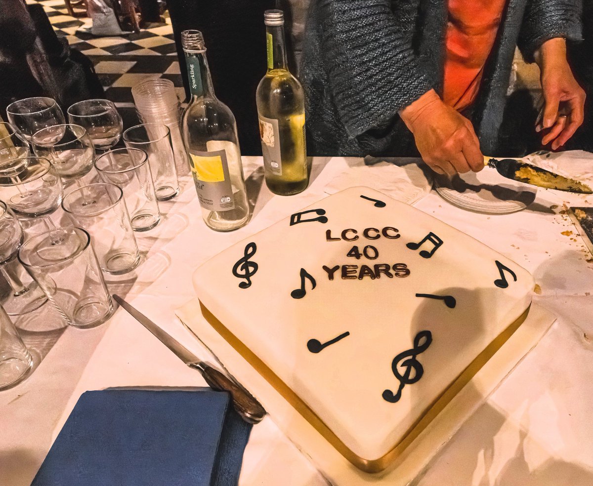 LCChamberChoir's tweet photo. LCCC would like to thank everyone who supported our 40th anniversary concert last Friday @LichfieldCath https://t.co/sV9ZzjOYxp