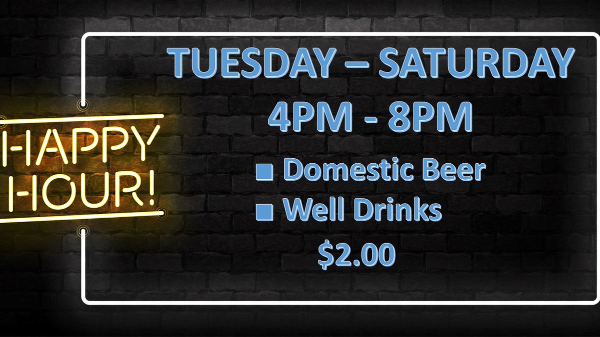 Web_House's tweet image. Join us for Happy Hour Monday through Saturday from 4PM-8PM at Web House.
■ $2.50 Wells
■ $2.50 Domestics
■ $5.00 1/2 dz. Wings
■ $10.00 1 dz. wings
*Wings Happy Hour price is dine-in only.
Web House Café &amp;amp; Bar / 320 Blanco Rd. SATX
PH: 210-531-0100 / webhousecafe.com