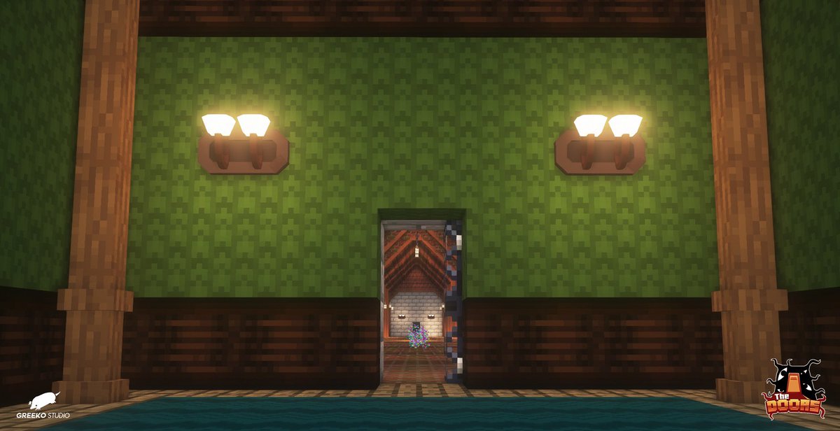 El suspenso se intensifica mientras te acercas a la puerta en la oscuridad.