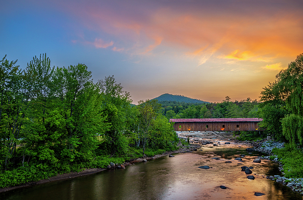mark_papke's tweet photo. New artwork for sale! - "The Jay Covered Bridge At Sunset Adirondacks" - https://t.co/OgmkByZabq @fineartamerica https://t.co/0ZZ9roeAnD