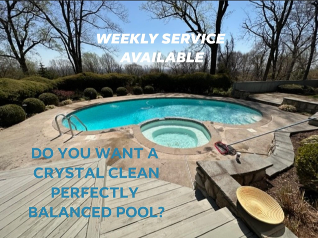 Do you want to come home to a perfectly clean balanced pool? After a long day of work we will make your time off relaxing and care free?  S&R Pool & Spa has openings for Weekly and Biweekly services in Middlesex and Somerset County.  908-526-2277 #services #clean #FreeEstimates