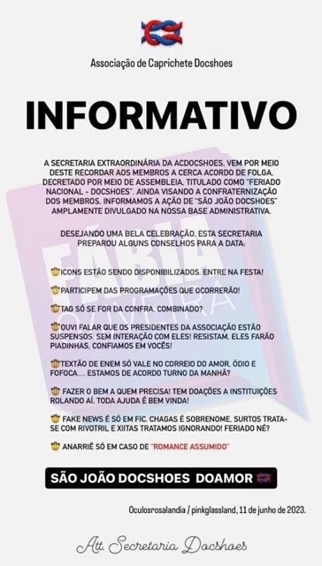Dantinhas's tweet photo. 🚨LOUCURA: Fãs de Sapato e Amanda fazem greve para que eles assumam um namoro inexistente https://t.co/K8c6lYhdRQ