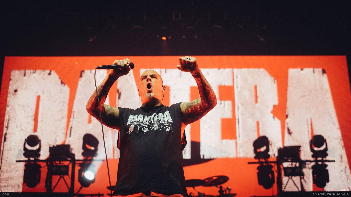 Huggi's tweet image. #photoreport @Pantera 12.6.2023 #prague @o2arenapraha vojtaflorian.com/2023-06-12-pan…