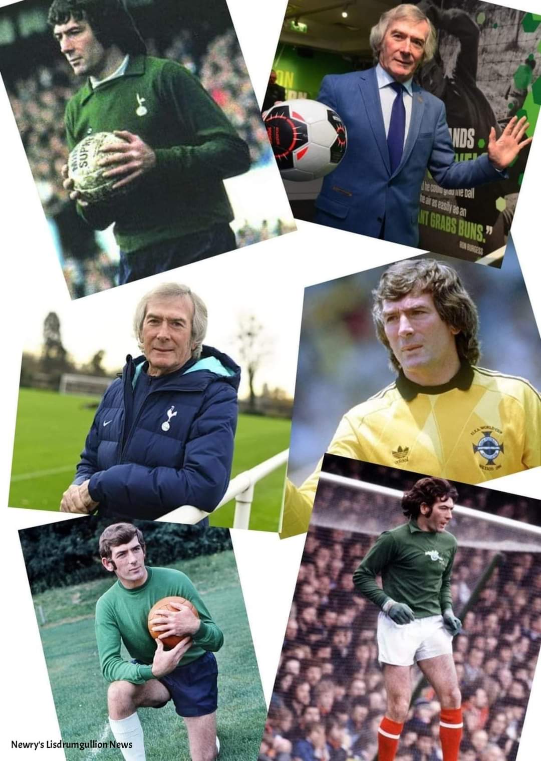 BIG PAT TURNS 78 
Happy birthday to Pat Jennings, who turned 78 years old today. 