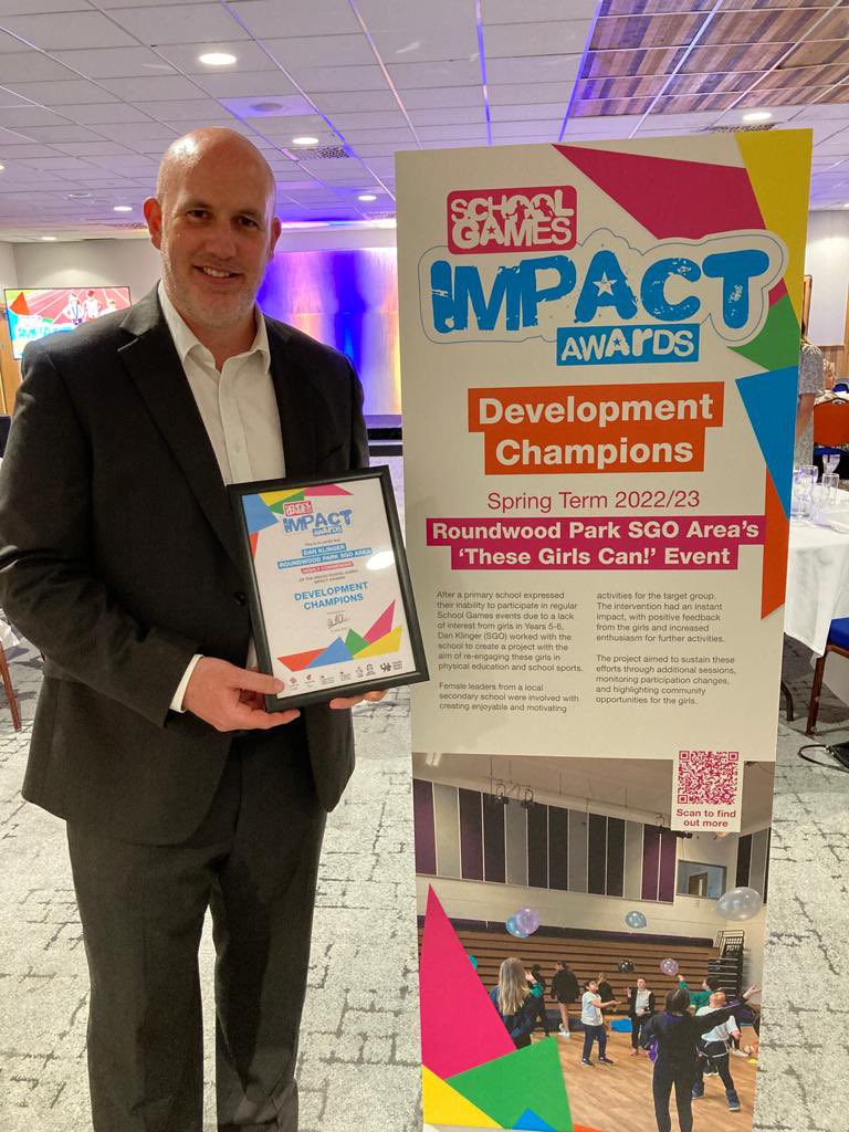 Roundwood Park School Sports Partnership tweet media