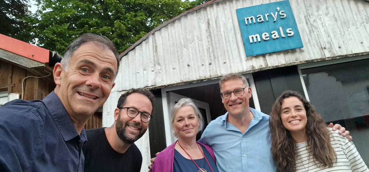 jmcotelo's tweet photo. The story of Mary's Meals its worth for a whole series. For now, we are doing an episode of LET'S BE BOLD! with unsurpassed beauty. THANK YOU to those of you who support this precious initiative. Don't let the party stop! https://t.co/RKzoe1eXY2 https://t.co/aKNhv1GOUg