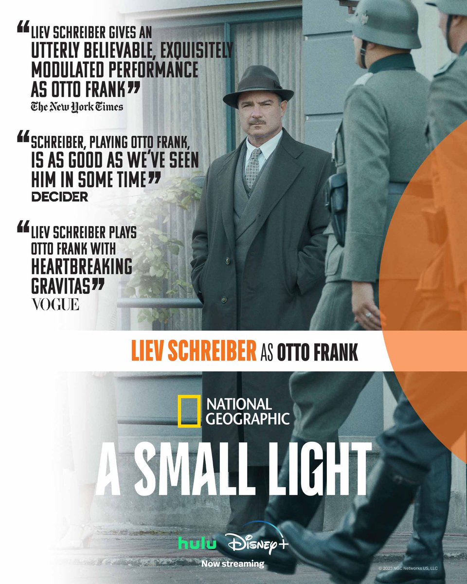 sweeetanj's tweet photo. Some stood by. She stood up. 

On what would be Anne Frank’s 94th birthday, please watch @natgeotv #ASmallLight with amazing performances by @belpowley as Miep Gies (the brave, young woman who risked everything to shelter Anne Frank and her family during WWII) and @lievschreiber as Otto Frank, now streaming on @disneyplus and @hulu.