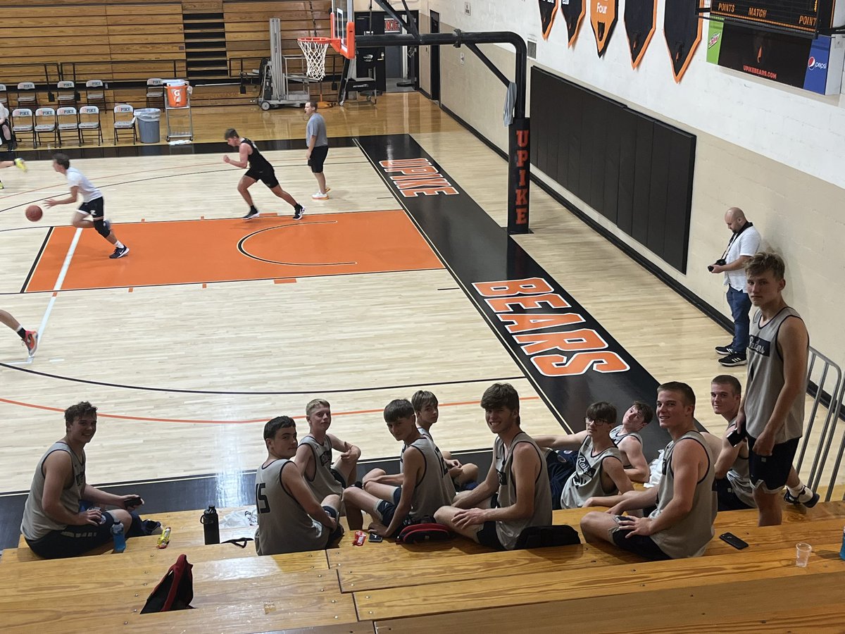 Great day at @UPIKEBasketball ‼️ We appreciate you all having us up for team camp! Raiders go 2-0 on the day! #RaiderPride