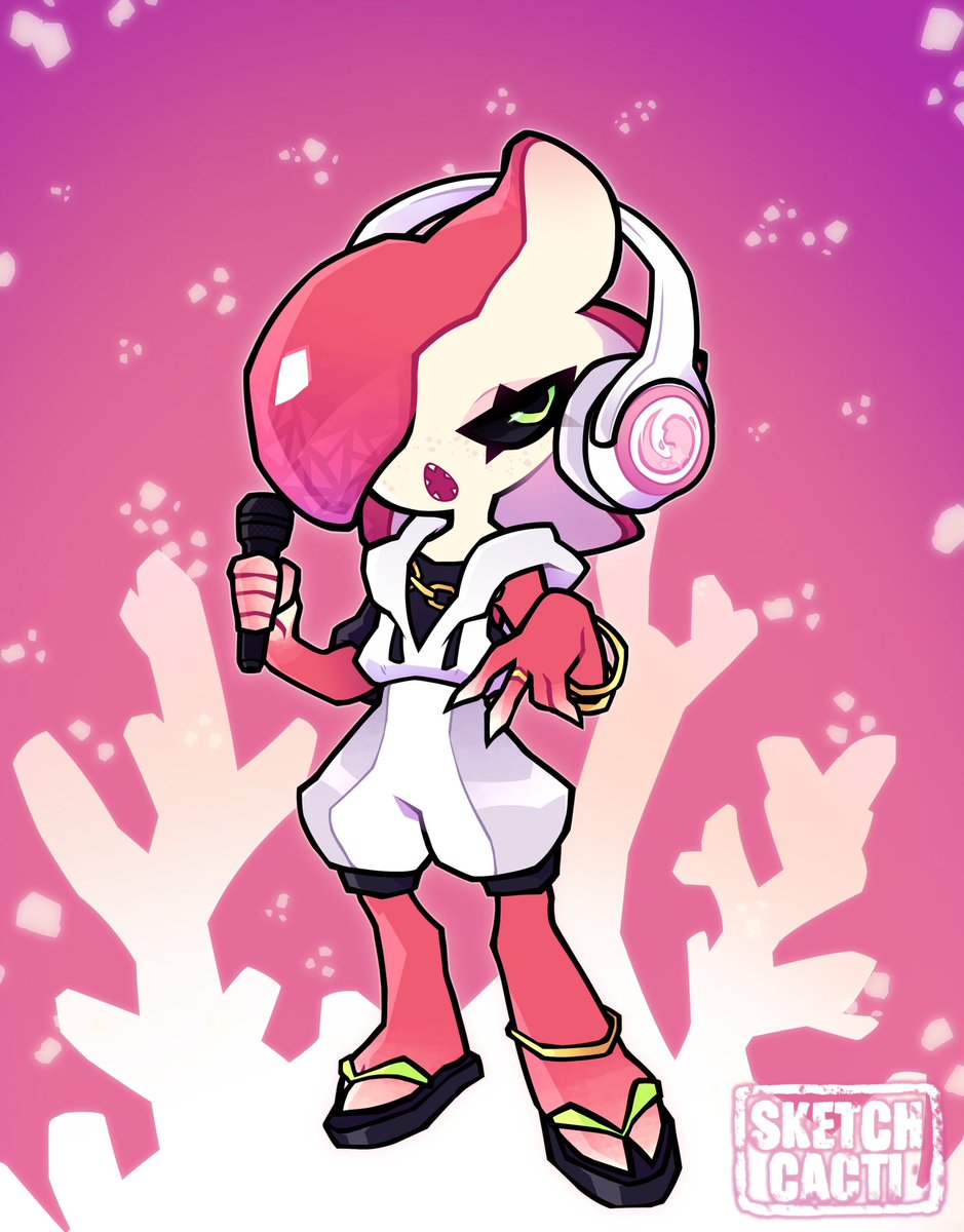 Starstruck is back, here to share some sweet tunes!💫

#splatoon #splatoon3 #oc