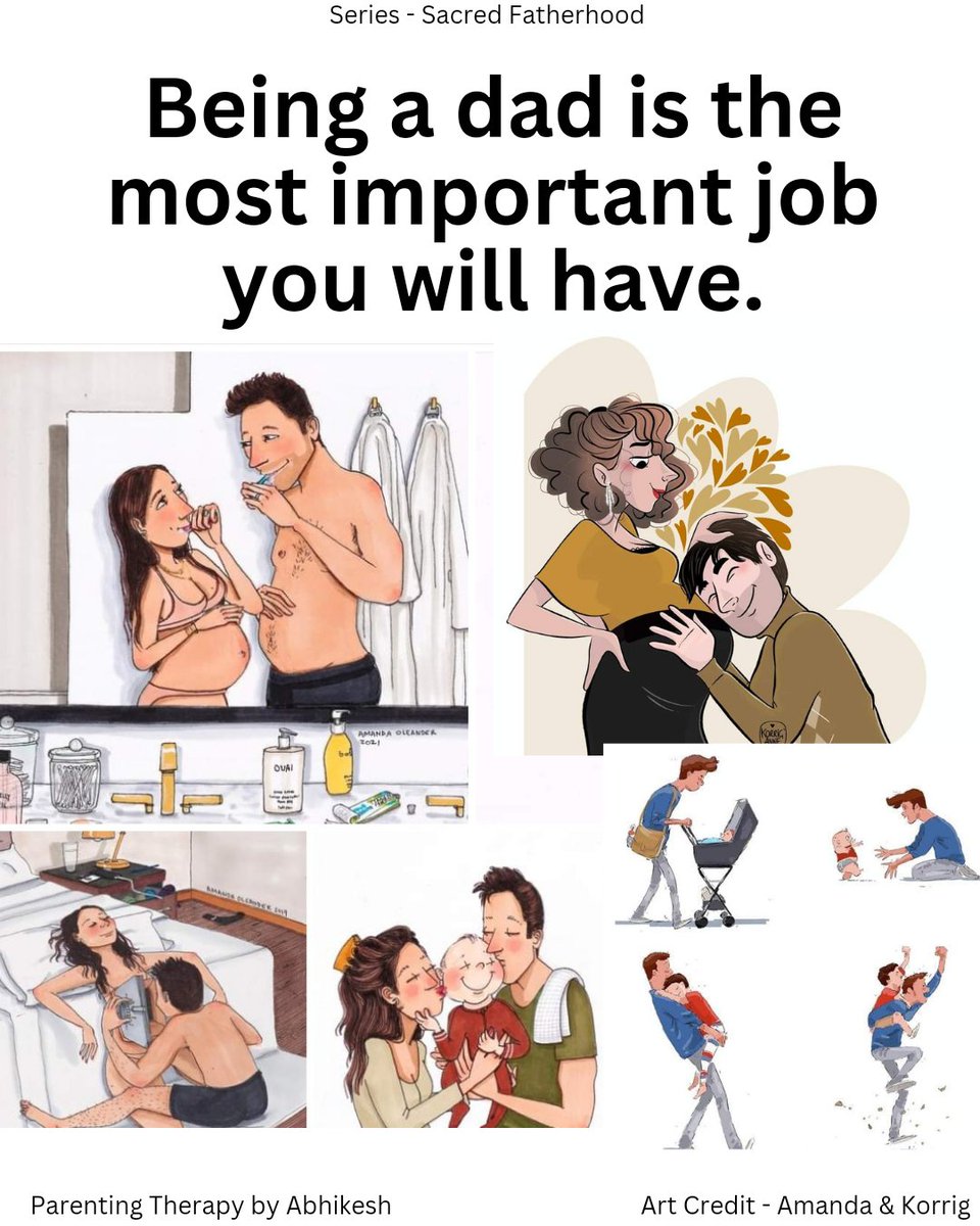 withabhikesh's tweet photo. A reminder that being a good dad isn't about being perfect. Just showing up everyday and trying your best is all you can do - and your kids think the world of you for this! https://t.co/ofNcDt2gEa