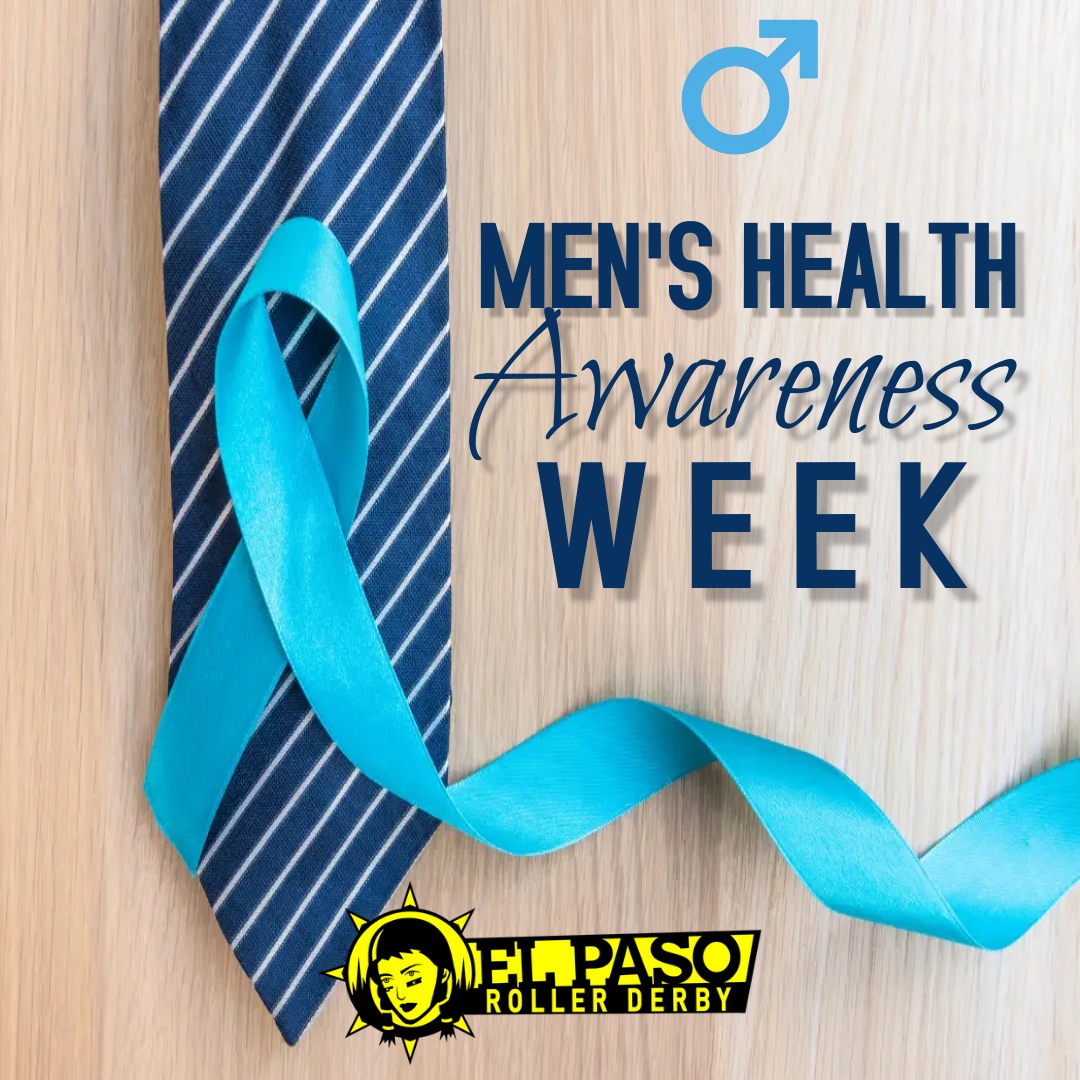 eptxrollerderby's tweet image. Did you know that top health issues men face are Vascular Disease, Heart Attack/Stroke, Lung/Testicular Cancer, &amp;amp; Depression/Suicide? This week&amp;amp;every week take the time to encourage the men in your life to schedule any appointments! #menshealth #eprdstrong #epstrong #MENtalHealth