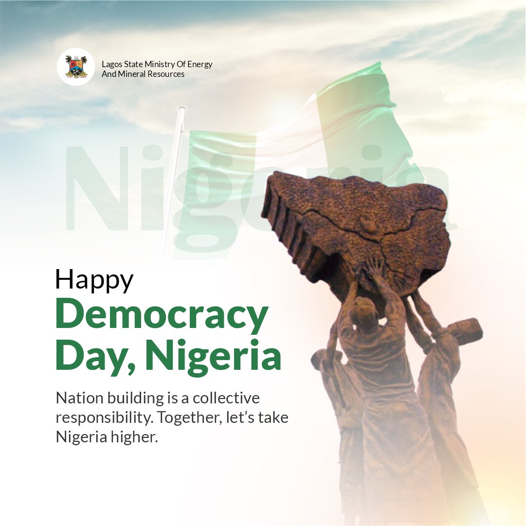 Happy Democracy Day Dear Nigerians 🇳🇬
