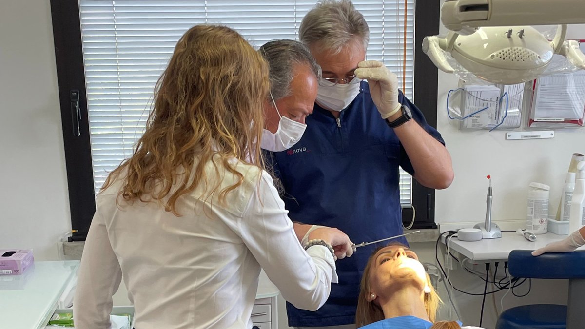 sleepheallive's tweet photo. Dr. Steven Olmos joins Nuvola and Dr. Carrafiello in Italy, pioneering breakthrough advancements in TMJ and Sleep-Breathing Disorder therapies.

#DrStevenOlmos #TMJTherapy #SleepTherapy #InternationalCollaboration #DrCarrafiello #TMJTreatment #SleepDisorders https://t.co/xa0g6OcsRt