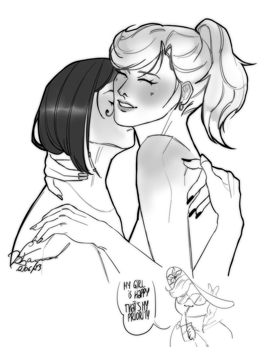 #pharmercy 

#Overwatch 

I’m in LOVE with them 😫😫😫