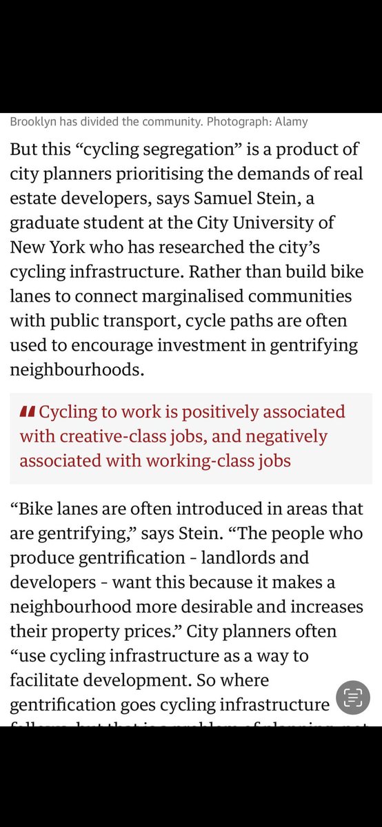 (tip to @dionysus8 for clipping research findings about bikelanes as gentrification wedges). Shame on @BrianDavidPlatt @BikeWalkKC @MARCKCMetro @KCMOPlanning etc. for pushing bikelanes so hard.