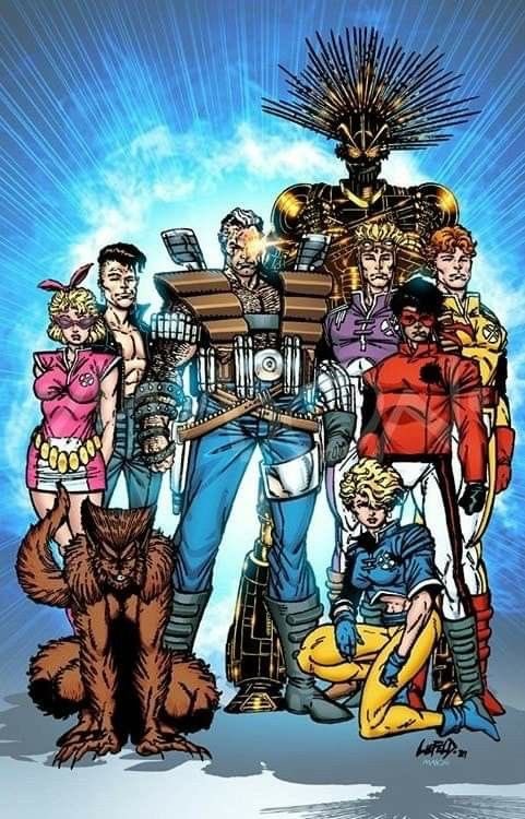 The old new mutants #xmen