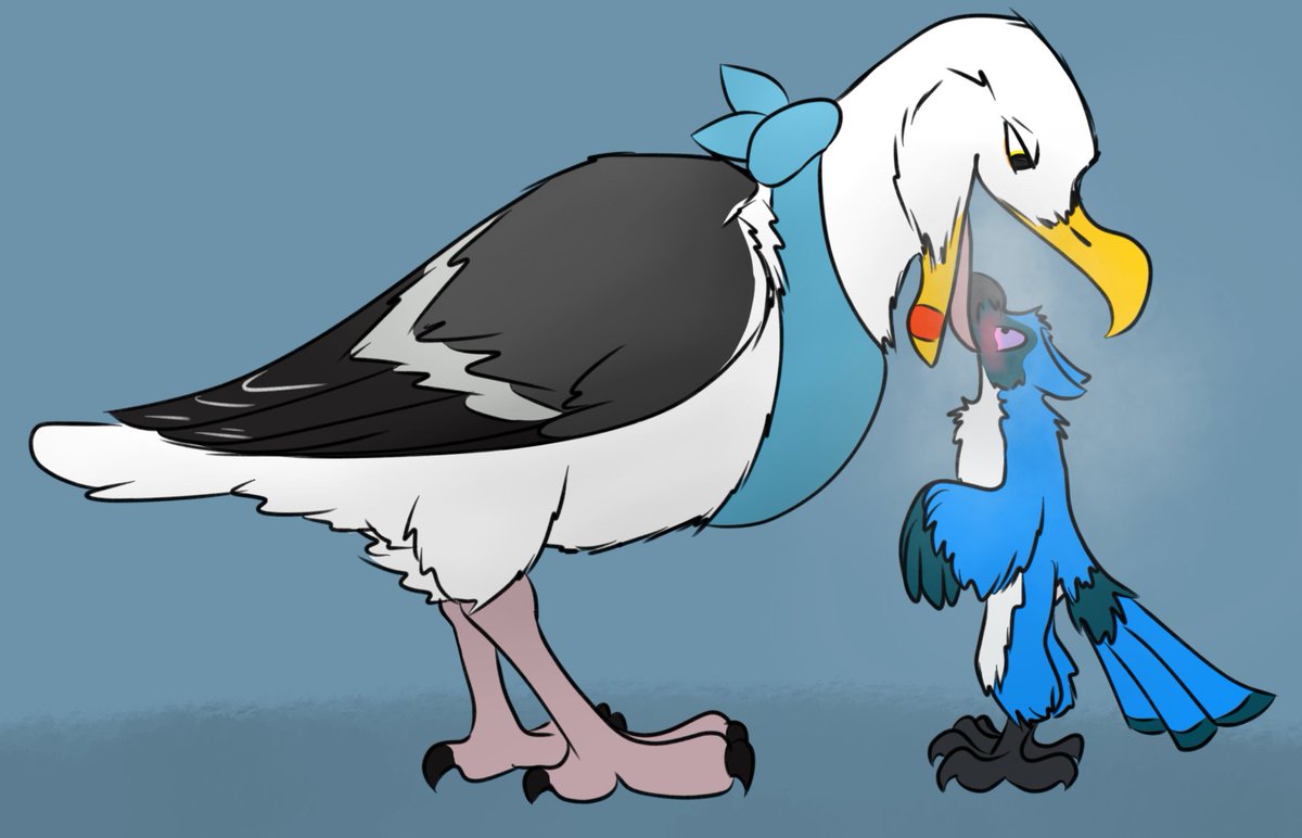 Lucas (gryphon food) on Twitter "// cw implied vore seagull beak