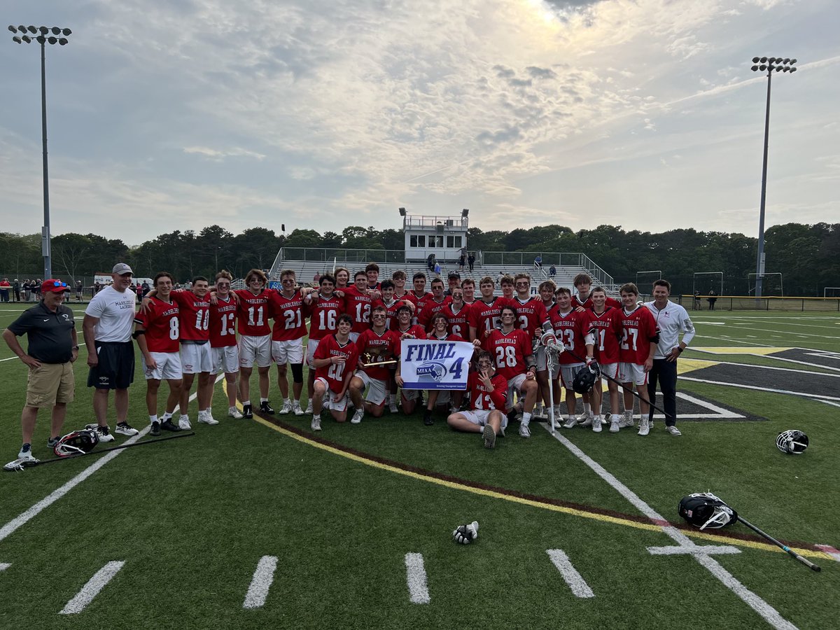 Marblehead Magicians (21-0) onto the Final Four for the first time.