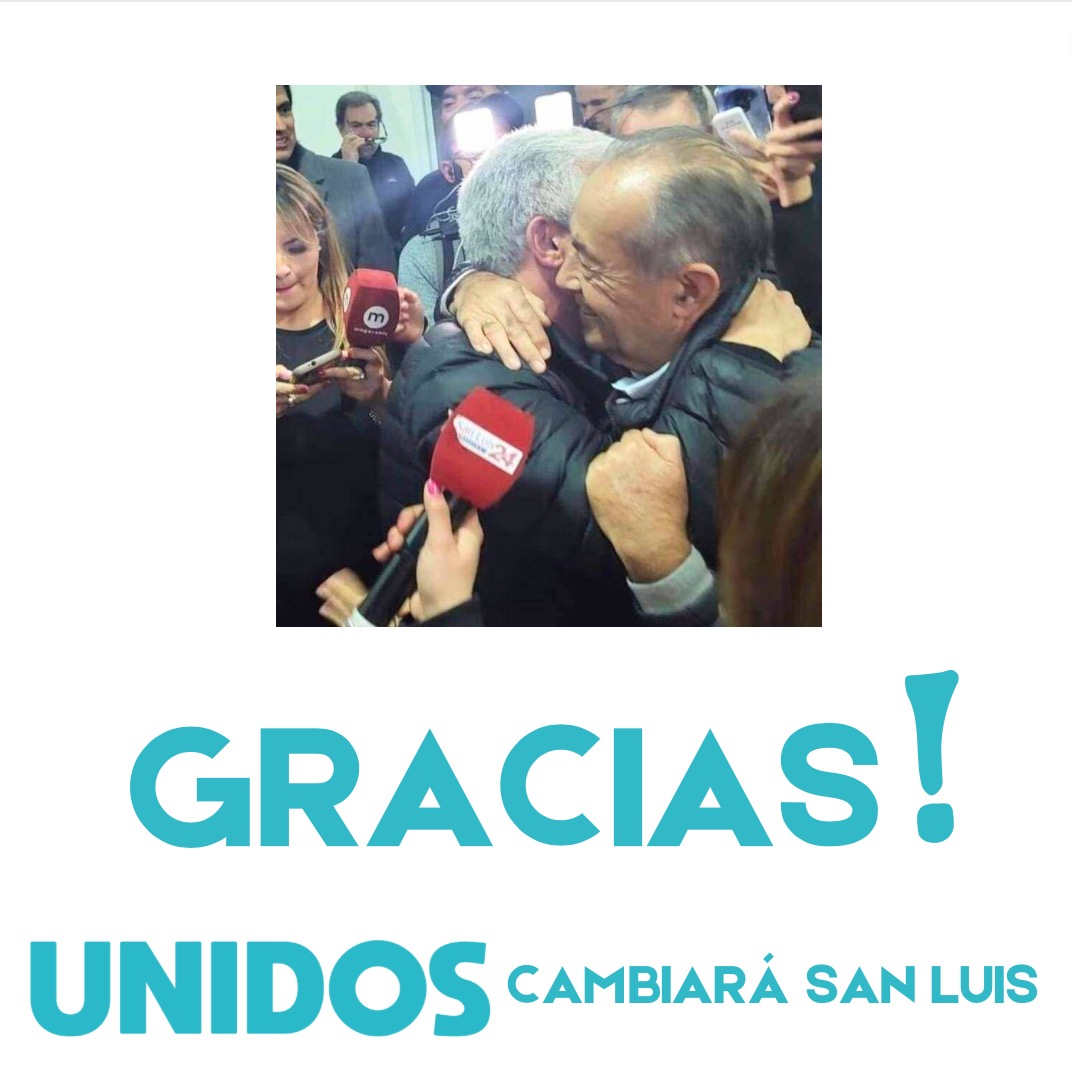 Cuando lo importante es #SanLuis , la lucha contra la pobreza , contra el desempleo y la droga en los barrios . Cuando lo importante son los principios , los valores y recomponer el tejido social y productivo de San Luis 
<a href="/claudiojpoggi/">Claudio Javier Poggi</a> y <a href="/adolfoRSaa/">Adolfo Rodriguez Saa</a> 
<a href="/LPOArg/">La Política Online | Argentina</a> <a href="/poderjk/">Daniel Poder</a> <a href="/infobae/">infobae</a>