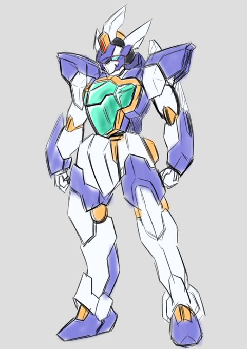 なんとなくオリジナルロボット
15m位の異星系か宇宙系のロボ考えてみたけど
なんかなー…ガンダムっぽさが抜けない(笑)
AGE_FXとクアンタの合わせみたいになってもうた💧 