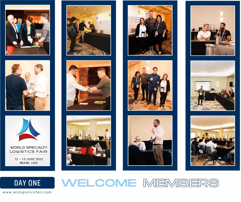 wca_world's tweet photo. Welcome Members to Day One of #WSLF Conference. We are excited to have you with us in Miami, FL🌴 We had some great training sessions today and invite you to join us at the Welcome Cocktail today at 7 pm. https://t.co/gVEArZKLGD