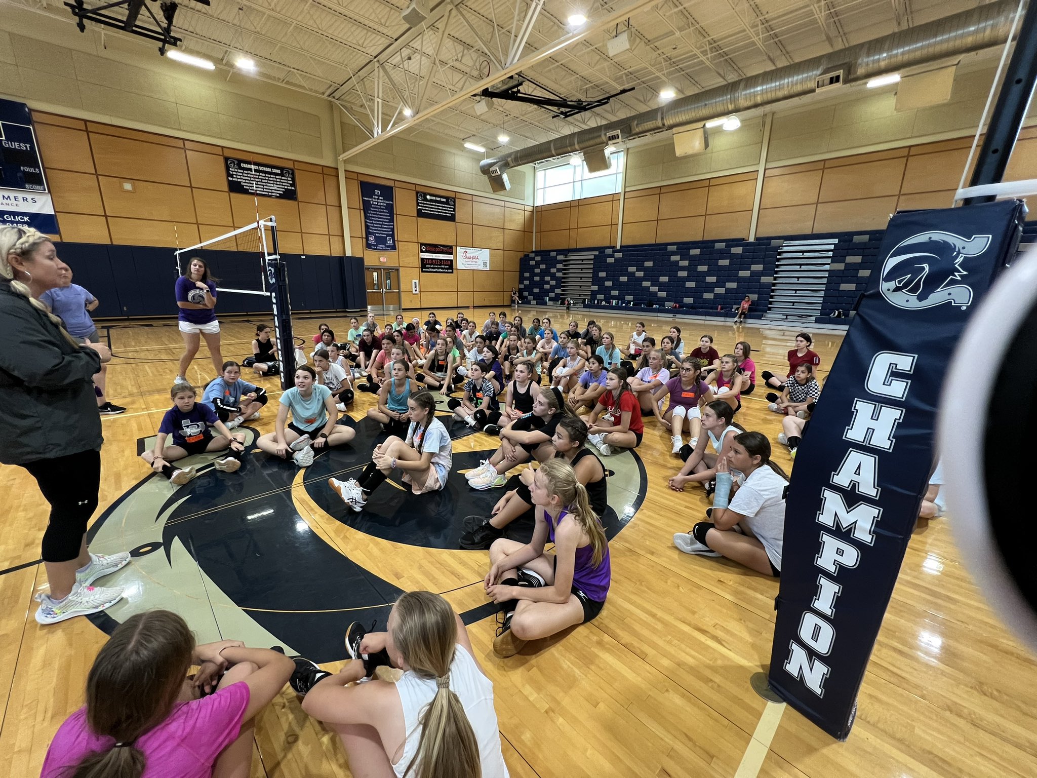 Charger Volleyball on Twitter "Day 1 of 7/8th Grade camp was AWESOME