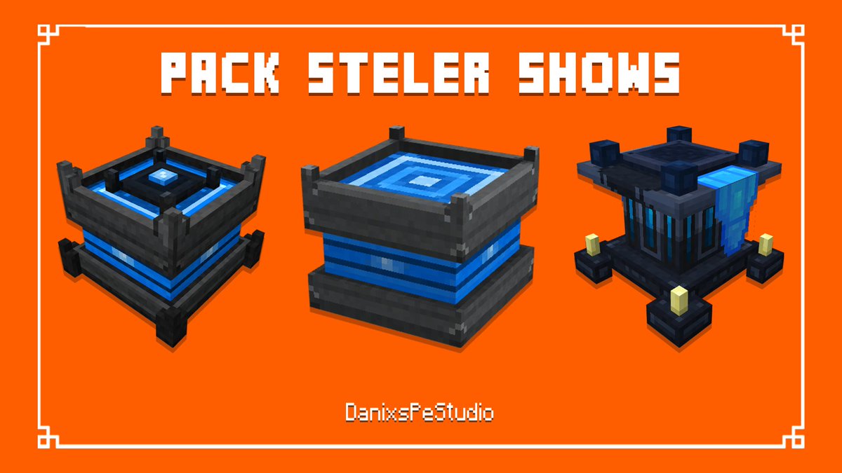 DanixsPeStudio's tweet photo. Pack Steler Shows - Models 3D! 
Ya esta a la venta en nuestra nueva tienda de #Payhip

Es un conjunto de mostrarios de elementos con temática de estrellas simple pero muy agradable para tu Minecraft!

El Pack Contiene:
-Texturas (.PNG)
-OBJ
-JSON
-BBMODEL

https://t.co/T7UFev4duI https://t.co/Pzaw0QlqXb