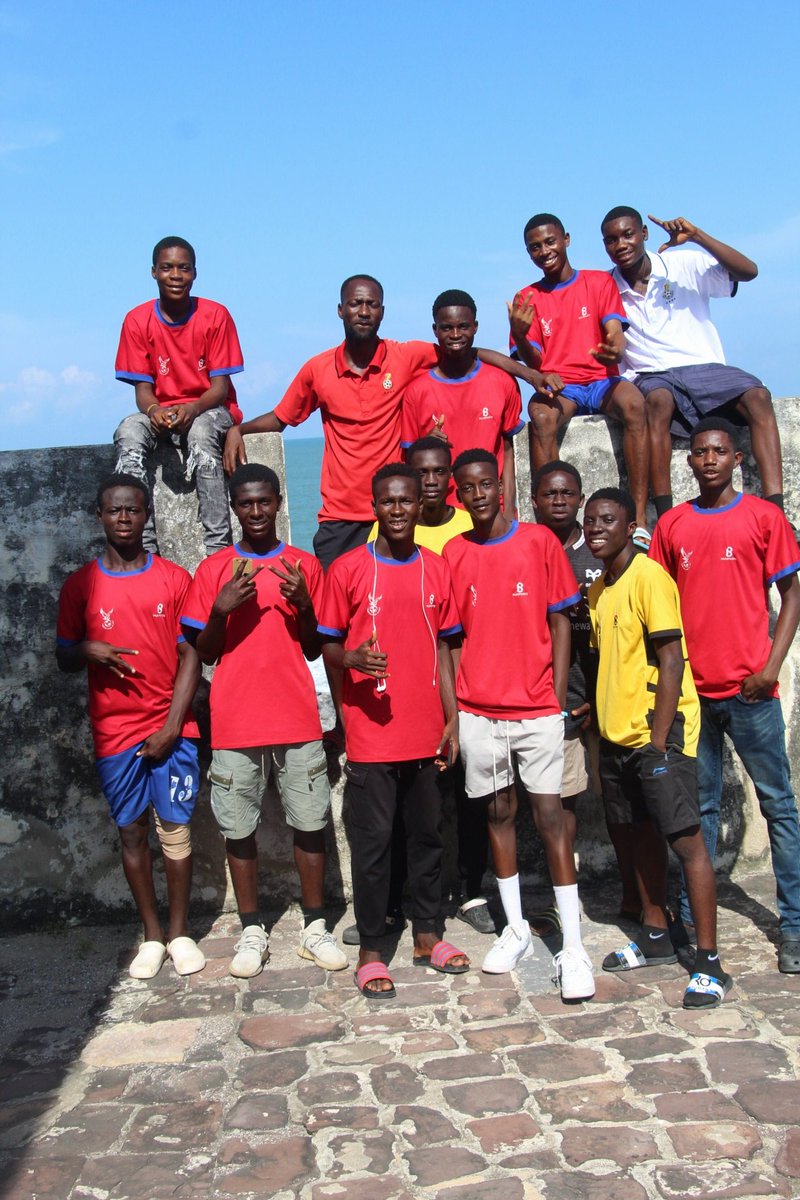 TakingOverFC's tweet photo. A day-off at the @BabyJetU16!

A day-out at the Elmina Castle!

#TakingOver #BabyJetU16 #BJU16 https://t.co/OQAt3sG20S