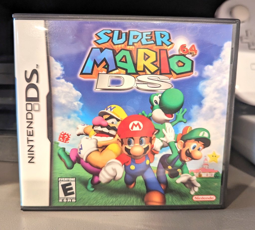 Always a good time! ❤️ #SuperMario64 #NintendoDS