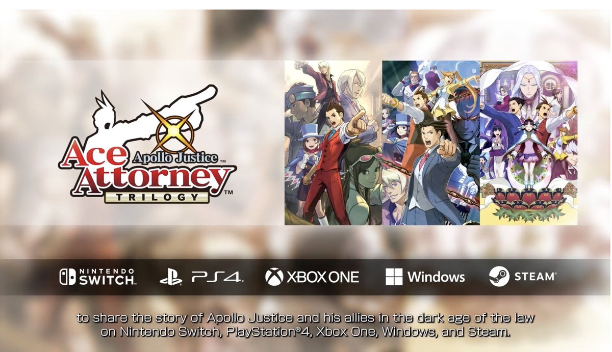 An Ace Attorney Trilogy collection is coming early 2024. #CapcomShowcase #IGNSummerOfGaming