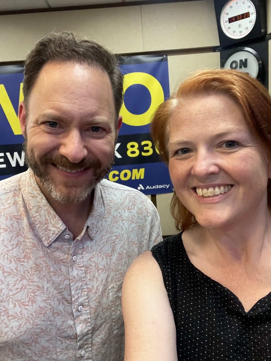 Had a blast with <a href="/DeRushaJ/">Jason DeRusha</a> and <a href="/DanCookWCCO/">Dan Cook</a> doing a drive time segment! Thanks Twitter fan for getting me here! ❤️