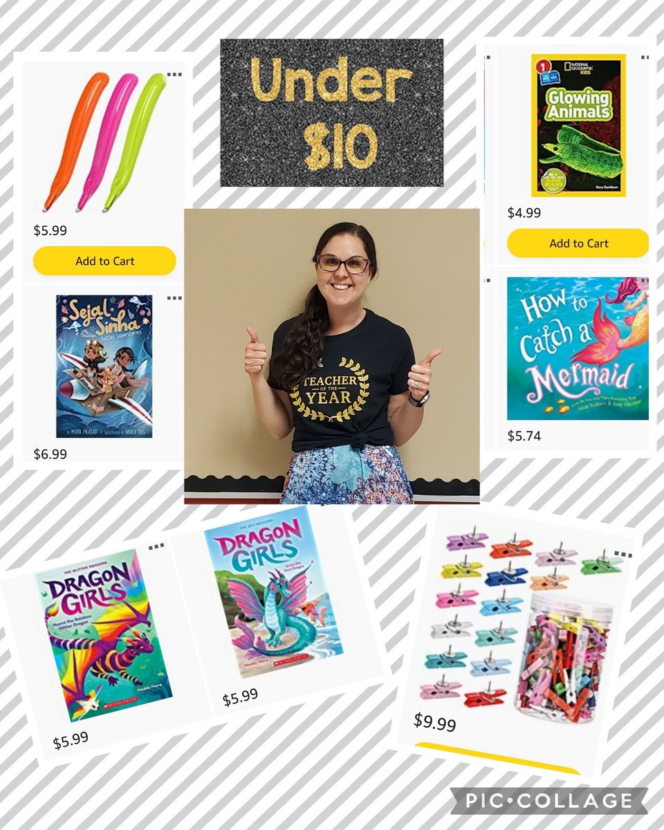 #clearthelist drop! Comment your favorite 📖 to read to your class &amp; RT!
✔️ out my under $10
🌟 Help 1st &amp; 2nd #multilingual scholars
📚 are our most wanted!
Year 15 will be the best yet!
🥳 2023 Educator of the Year
#teachertwitter <a href="/amazon/">Amazon</a> #PostForPencils amazon.com/hz/wishlist/ls…