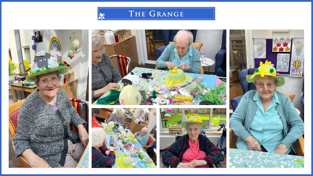 Several of the residents participated in the Easter bonnet-making contest, the residents used a variety of different media to create their Easter bonnets. The final products looked incredible; it was so lovely to see the different styles of hats the residents created. #Easter2023