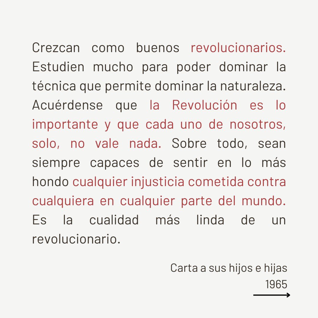 movimientosalba's tweet photo. 🔥 Che: 95 años naciendo
Esta semana se cumplen 95 años del nacimiento de nuestro Comandante Che Guevara, y desde ALBA Movimientos queremos recordar su ejemplo y legado que nos marca el camino día a día.
#ComoElChe
#CheElAntiimperialista
#Che95
#CheVive https://t.co/O9yLqPkNbf