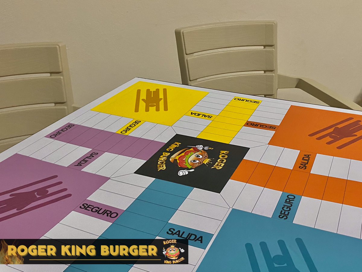 ROGERKINGBURGE1's tweet photo. En Roger King Burger encuentras diferentes juegos de mesa para que te entretengas con tus familiares, amigos o pareja mientras esperas tu pedido.🎲💯
.
.
.
#RogerKingBurger #asadosalcarbón #comidasrapidas #hamburguesas #perroscalientes #salchipapas #mazorcadas #colombia #guaviare https://t.co/vLilFJY7jC