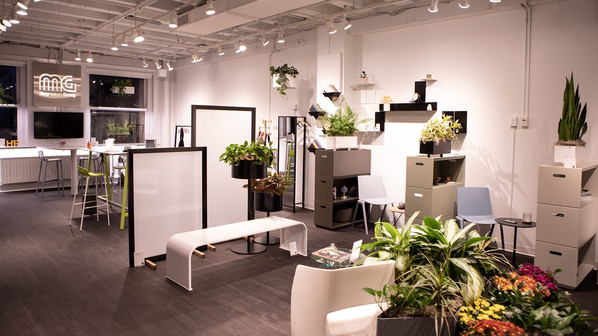 MagnusonGroup's tweet image. Day 1 of @NeoCon_Shows! If you’re in Chicago, come stop by to see Magnuson Group on the 11th floor in showroom 1170. With a revamped space and new product introductions on display, we are eager to see you!

#NeoCon2023 #TogetherWeDesign