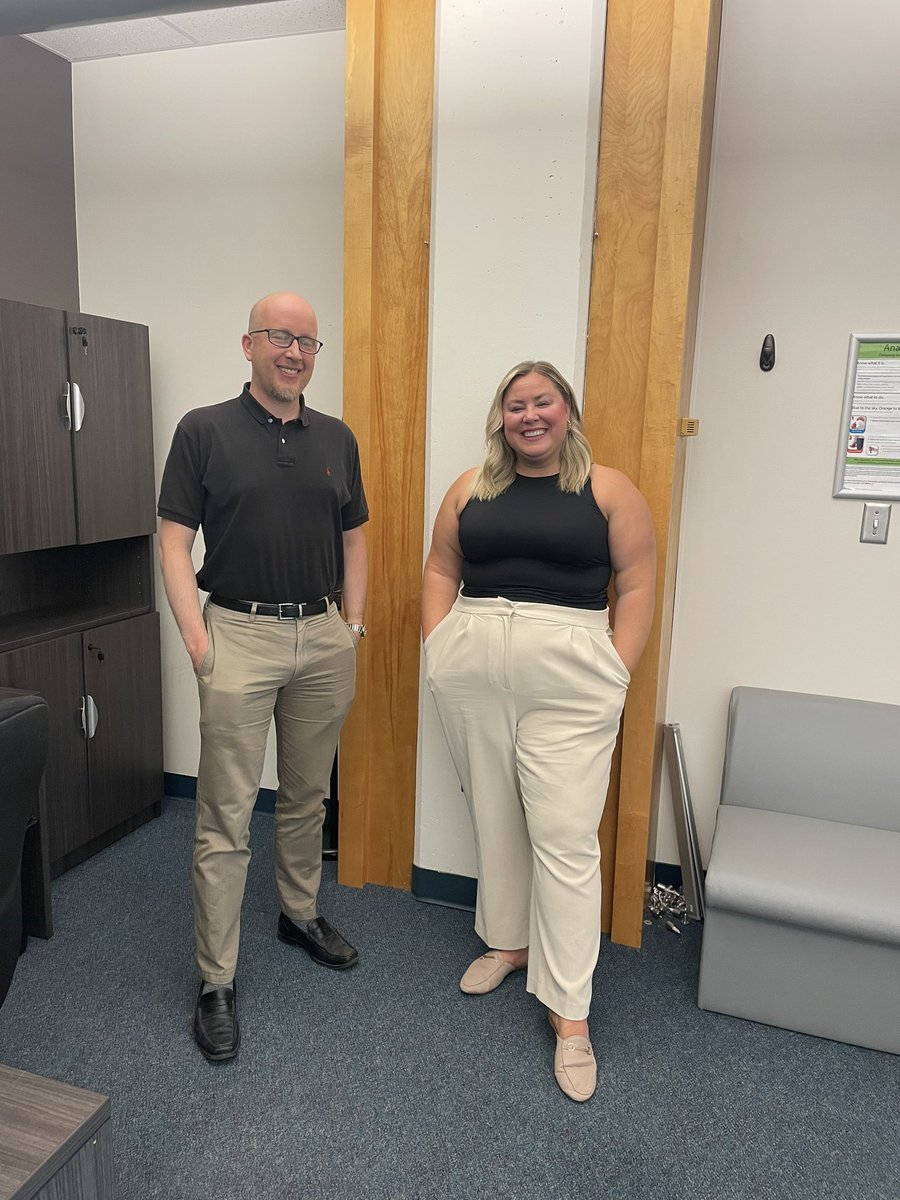 When you’ve been away from the office for 3 weeks but show up matching <a href="/markkarj/">MK</a> on your first day back.