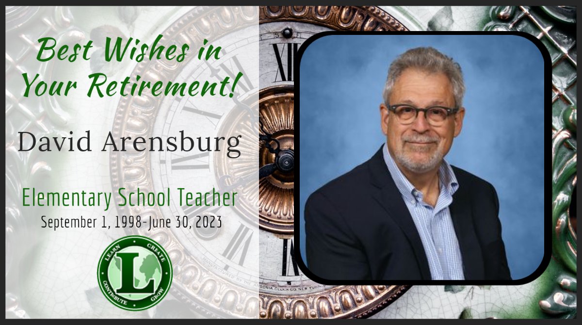 Congratulations and best wishes on your retirement Mr. Arensburg!  #SimplyTheBestLPS <a href="/LivSchools/">Livingston Schools</a> <a href="/RikerHillRams/">Riker Hill Elementary School</a>