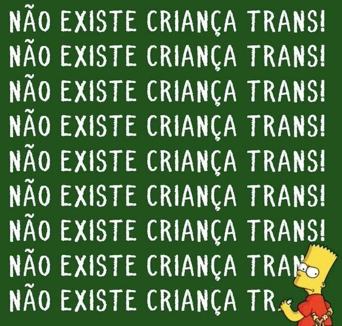 PibBostil's tweet photo. Não existe criança trans! https://t.co/JnQKiT60dO