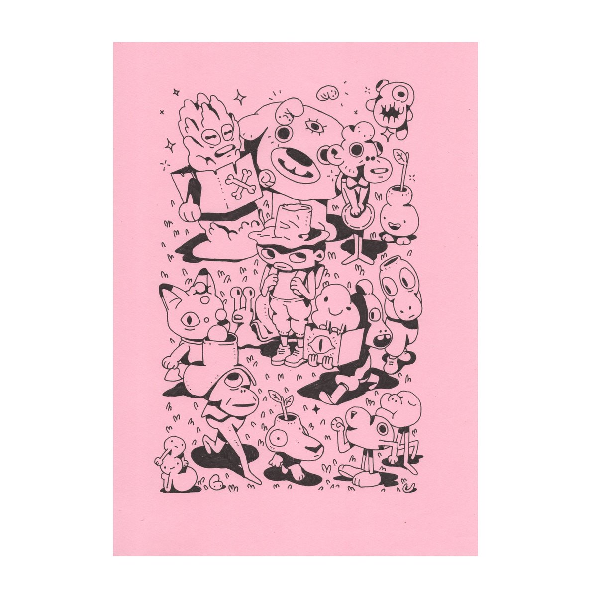 ilyakazakov's tweet photo. Doodles
Pen on paper
8.3 x 11.7 inches
2018
[SOLD] https://t.co/zY7RqVYAB8