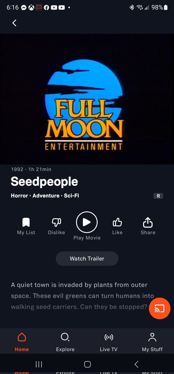 If I see a movie from the late 80's to the early 90's made by Full Moon......I'm freaking watching it.