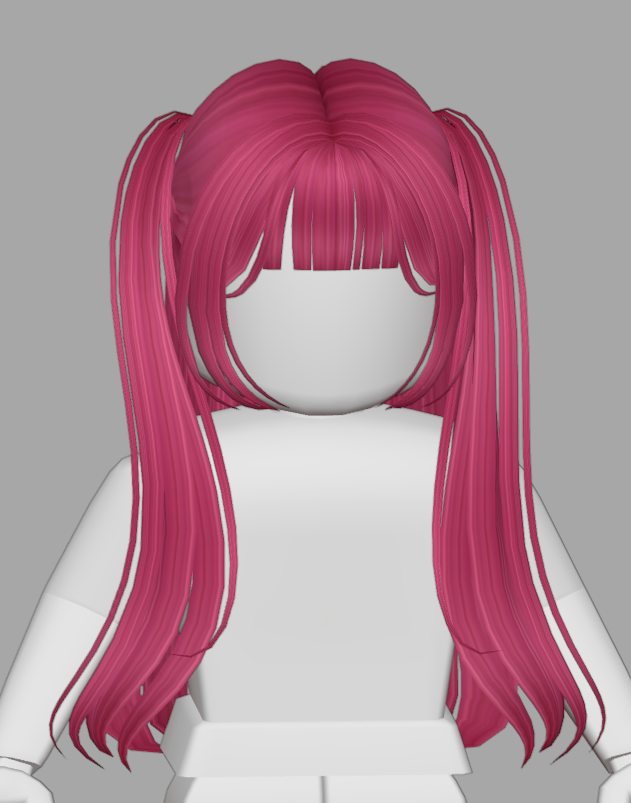 Free-Roblox-Hair-Transparent-Background - Roblox